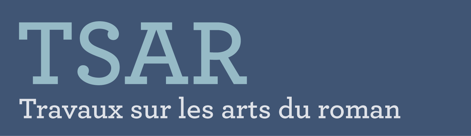TSAR - Travaux sur les arts du roman